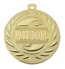 Medaille well done | Ø 50 mm