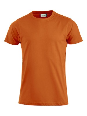 Premium T-shirt diep-oranje
