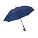 Paraplu met gebogen handvat donkerblauw