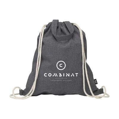 Recycled Cotton PromoBag Plus donkergrijs