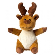 Pluche rendier Oke 14 cm