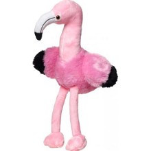 Pluche flamingo Fernando 18 cm