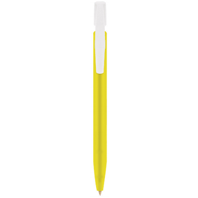BIC Media Clic balpen Frosted geel