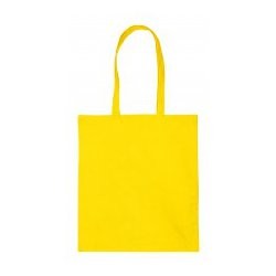 Katoenen tas zware kwaliteit geel
