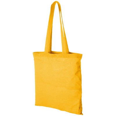 Katoenen tas lichte kwaliteit geel