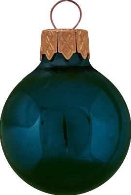 Glazen kerstbal | Glossy | 100 mm