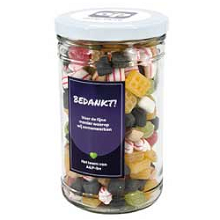 Glazen snoeppot 1100 ml