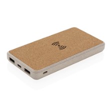 Kurk en tarwestro draadloze powerbank | 8.000 mAh