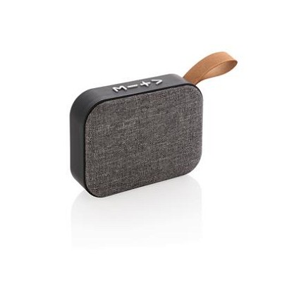 Fabric speaker grijs
