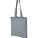 Katoenen tas lichte kwaliteit grijs