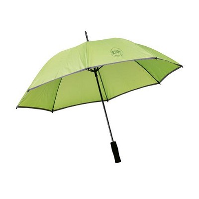 Paraplu met reflecterende rand groen