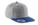 Flexfit premium snapback cap 6 panelen heathergrey/royal blue