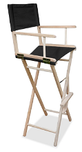 Hoge regisseursstoel | 136 x 48