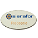 Houten naambadge ovaal