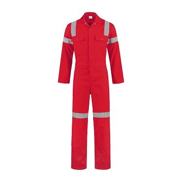 Tropenoverall rood