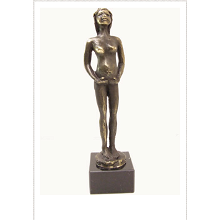 in blijde verwachting sculptuur
