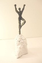 Kampioen sculptuur brons