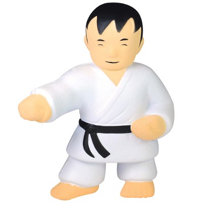 Stress Karate man