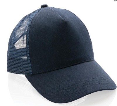 Impact AWARE ™ geborsteld katoenen truckercap met 5 panelen