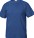Basic kinder T-shirt kobaltblauw