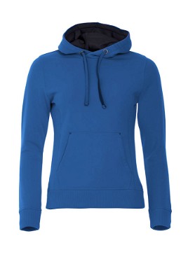 Classic dames hoodie kobaltblauw