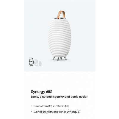 Kooduu Synergy 65S | Wijnkoeler, speaker en lamp