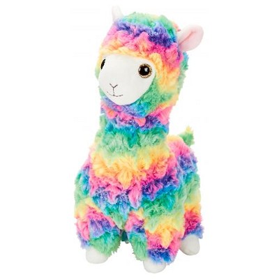 Pluche Lama multicolor