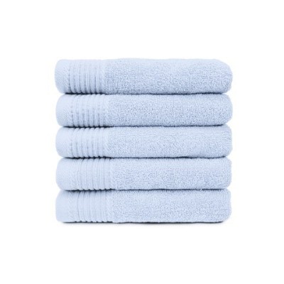 Handdoek 140 x 70 cm Lichtblauw