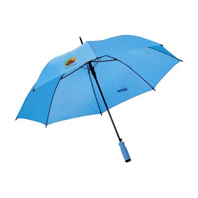 Paraplu met foam handvat lichtblauw