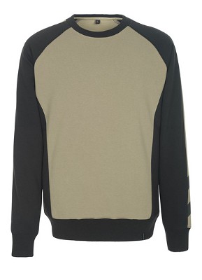 Mascot Unique Witten sweater met boord | Moderne pasvorm | 60% katoen/40% polyester