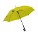 Paraplu met gebogen handvat limegroen
