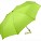 Fare opvouwbare ECO paraplu met bamboe handvat limegroen