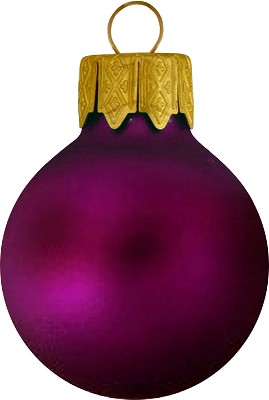 Glazen kerstbal | Mat | 80 mm