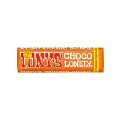 Tony’s Chocolonely chocoladereep 50 gram melk caramel zeezout