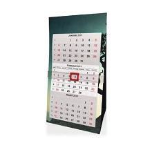 Mini 3-maandskalender 9,5 x 18 cm