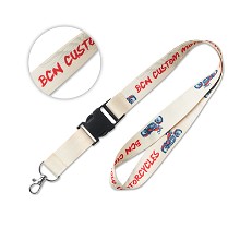 Full color lanyard met buckle