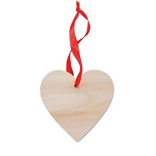 Houten boomhanger in hartvorm | 100 mm