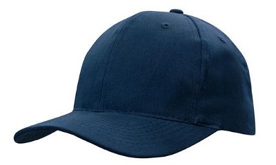 Heavy brushed baseball cap navy