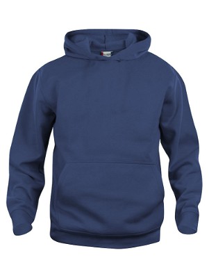 Basic kinder hoodie navy