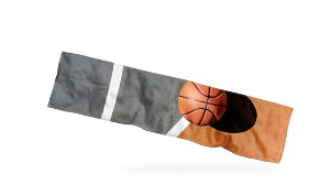 Full color sporthanddoek 30 x 130 cm | 400 gram/m2 | Sublimatie