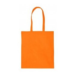 Katoenen tas zware kwaliteit oranje