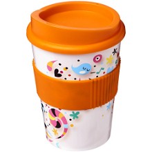 Coffee to go beker 300 ml met grip enkelwandig