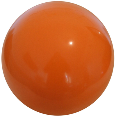 Kunststof bal Ø 10 cm oranje