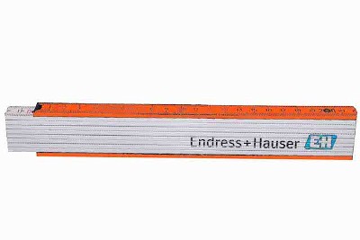 Houten vouwmeter | 2 kleuren | 90 graden klik en hoekschaal | 2 meter