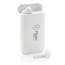 Powerbank met draadloze oordopjes | 5.000 mAh
