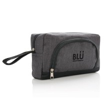 Basic duo tone toilettas | Polyester | PVC vrij | 8 x 24 x 13 cm