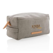 Canvas toilettas | PVC vrij | 13 x 9 x 23 cm
