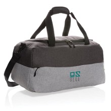Duo color RFID weekendtas | RPET | PVC vrij | 48 x 24 x 25 cm