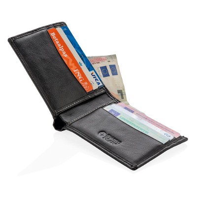RFID anti-skimming PU portemonnee