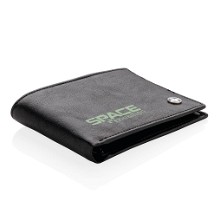 RFID anti-skimming PU portemonnee